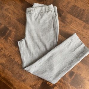 Talbots high-waist straights plaid pants